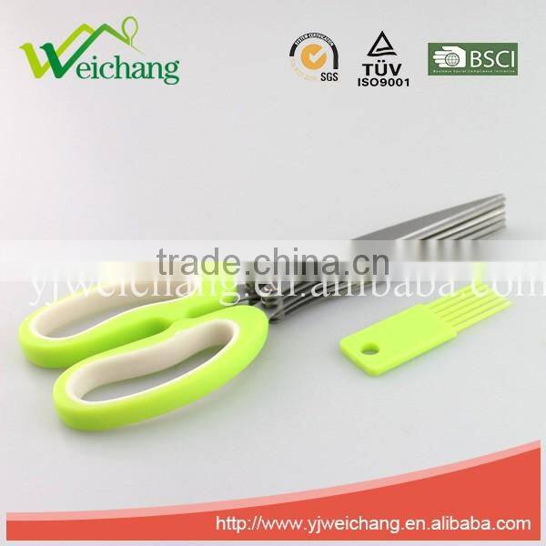 WCN2016 classic design Soft grip Scissors Straight Stainless Steel Precision