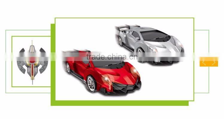 New style remote control car deformation rc flying robot toy