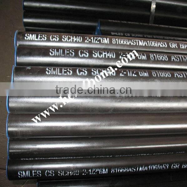 Hot selling API 5L low carbon steel seamless pipes