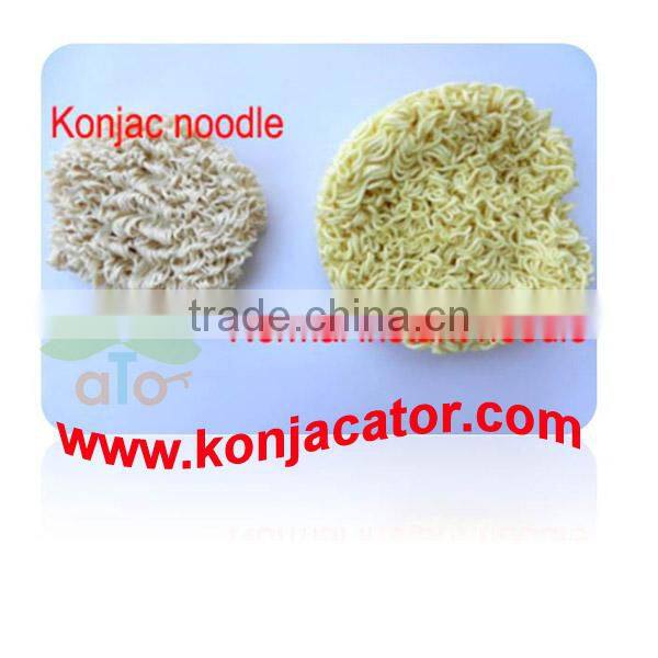 Konnyaku vegan instant noodles dried shirataki konjac pasta made from natural glucomannan powder