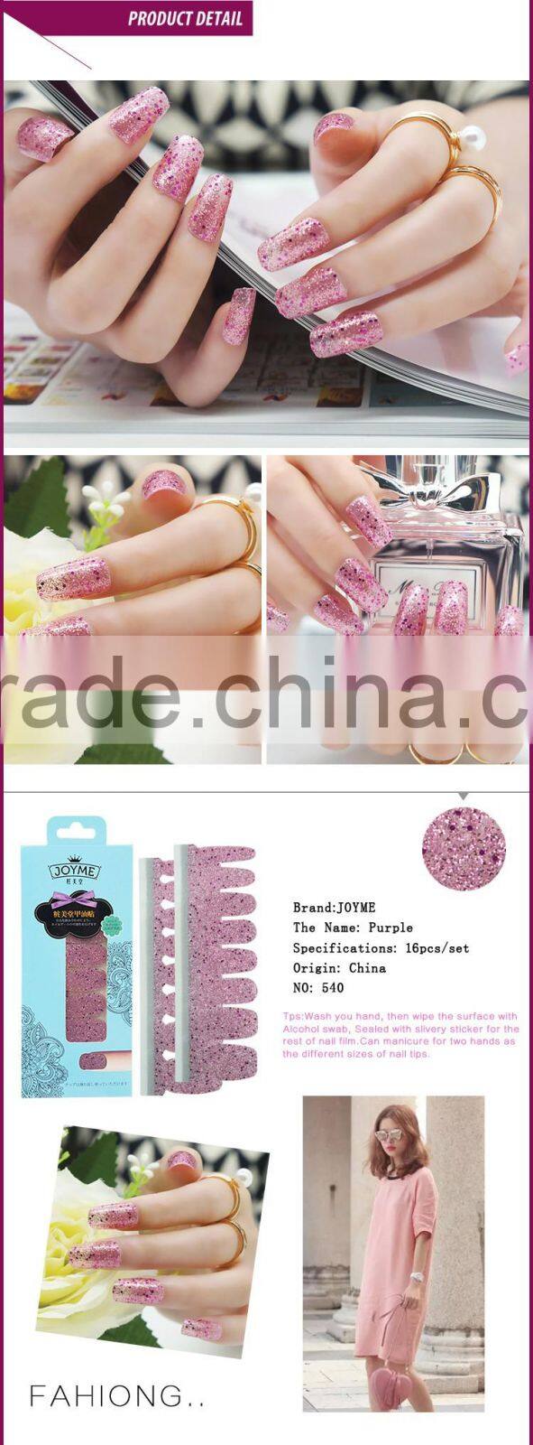 Full Cover Hot Sexy Design Nail Art Nail Polish Sticker