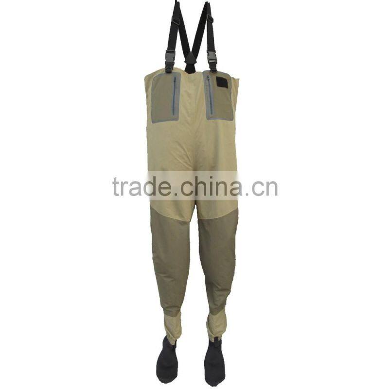 nylon breathable chest wader