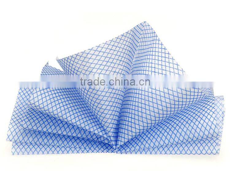 Over 13 years factory made in China wholesale chemical bond nonwoven dry cleaning wipe