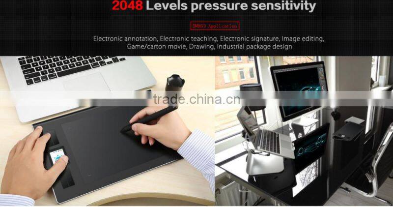 2015 HOT SALE! Huion DWH69 LCD Wireless Graphic Drawing Tablet Pen Display