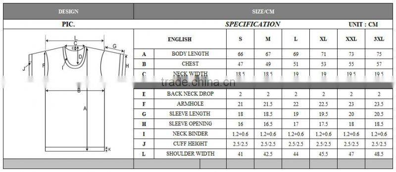 Hot Sale Man T-shirt Soft Bamboo Charcoal T-shirt