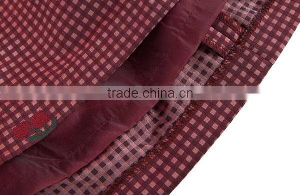 new coming lovely printed school girl's plaid skirt uniform with new design