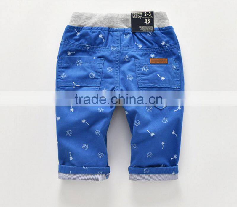 Baby boys Coconut palm cotton shorts