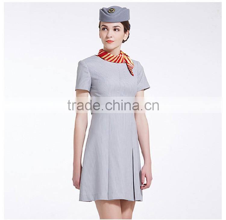 Airline Crew Uniforms For Flight Attendant Costume