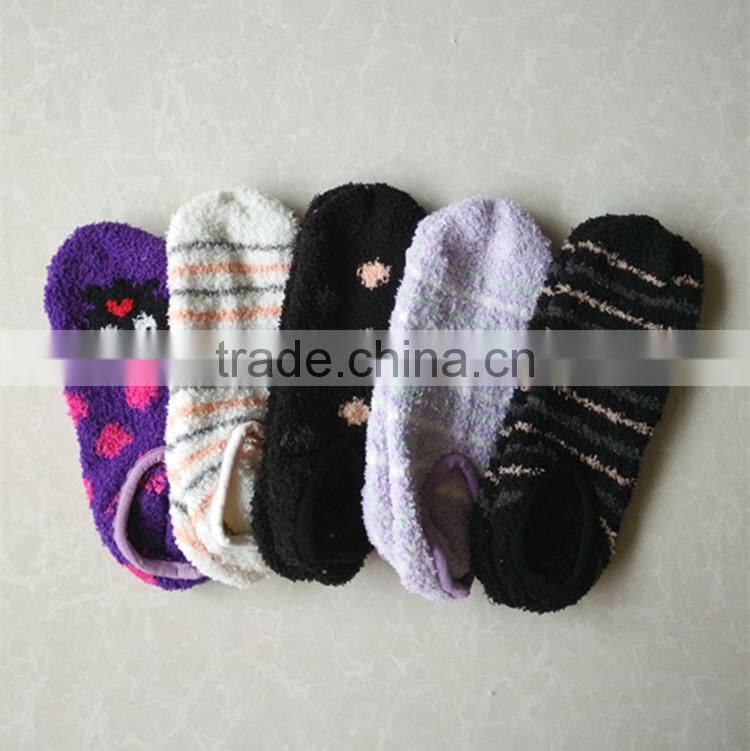 custom soft microfiber floor socks