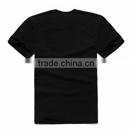 Fashion high quality 3d printed plain cuttom design dry fit t-shirt