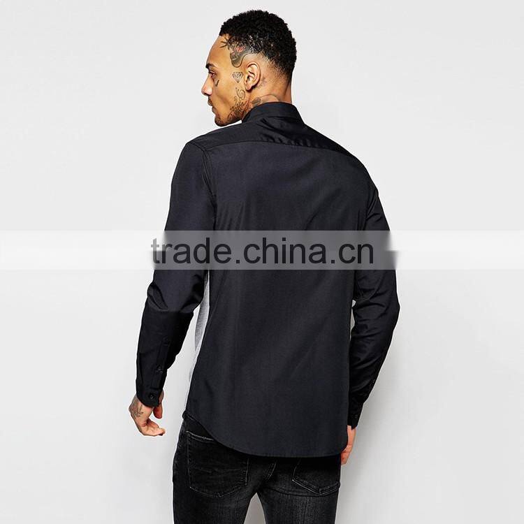 Asymmetric Cut And Sew Shirt Cheap Wholesale Gym Shirt