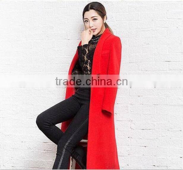 100% hand made popular sale winter women coat