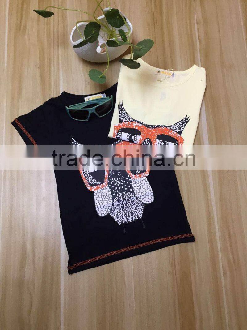 2017 Summer casual baby boy T- shirts Fancy boys holiday beach shirts Kids clothing