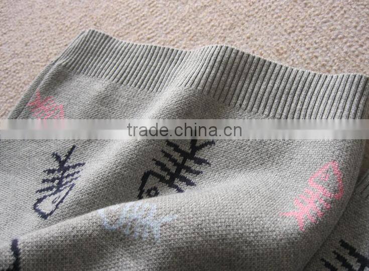 2016 high quality cotton pullover knitted pattern baby sweater design for boys