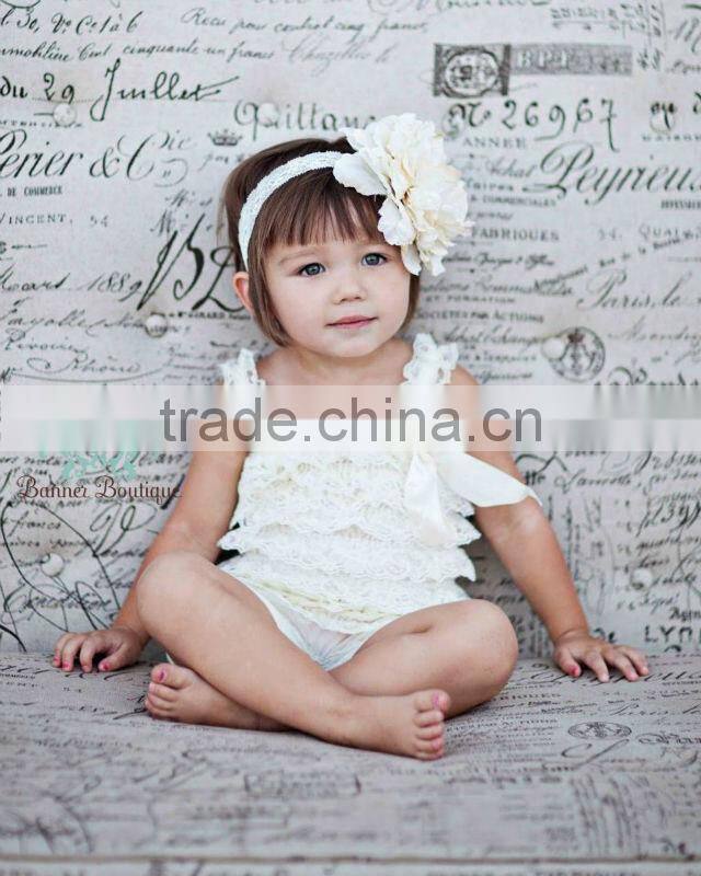 2013 High Quality Black Lace Petti Romper for Baby Girls Lovely Lace Petti Romper for Baby Girls