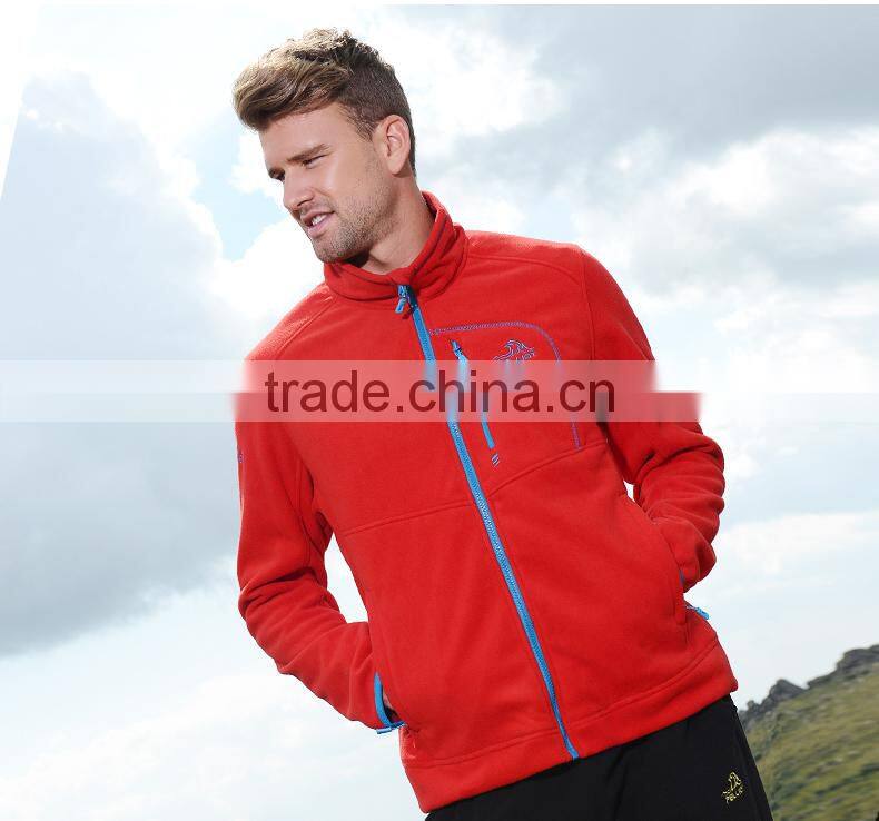 2017 OEM/ODM Spring Wholesale Fleece Jackets For Mens