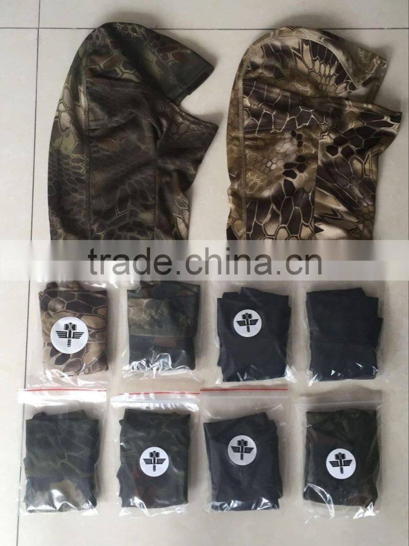 Fashion Hunting headcover 100% polyester fleece sport tactical military balaclava full face mask