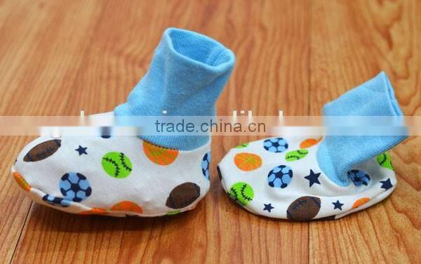 Summer thin cotton baby boys' booties