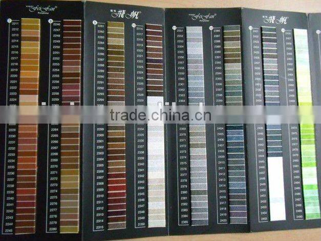 Color Cards for Embroidery Threads