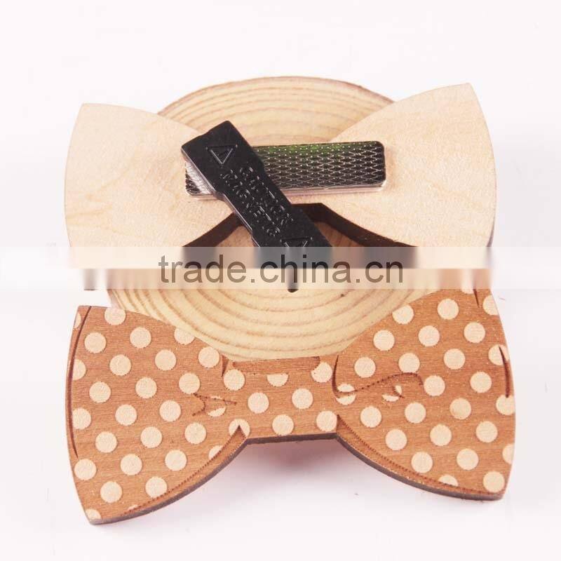 Wooden Bow Tie Novelty Men's Gifts Wood Wedding Wood Tuxed Bowtie Necktie