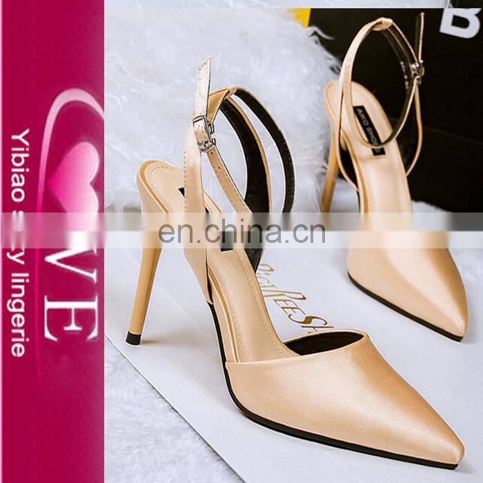 China supplier new arrivals high heel shoes gold sandals heeled for women