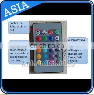 New design Decorative inflatable rabbit with LED lighting/inflatable easter bunny for advertising