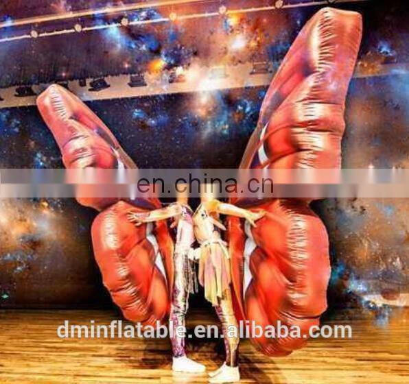 2014 inflatable costumes walking mascot for advertising