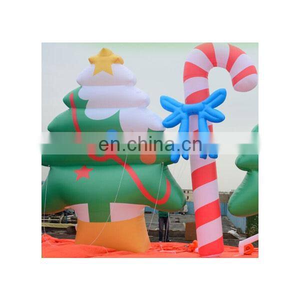 2017 Hot sale giant inflatable christmas tree for decoration
