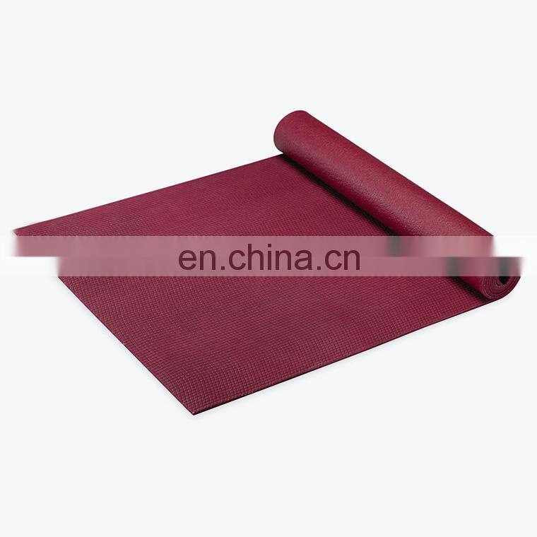 Sofe plain yellowfitness & body building yoga mat factory supplier