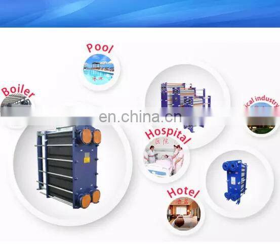 high temperature  gasket compressed air dryer cleaning equipment  copper tranter plate heat exchanger
