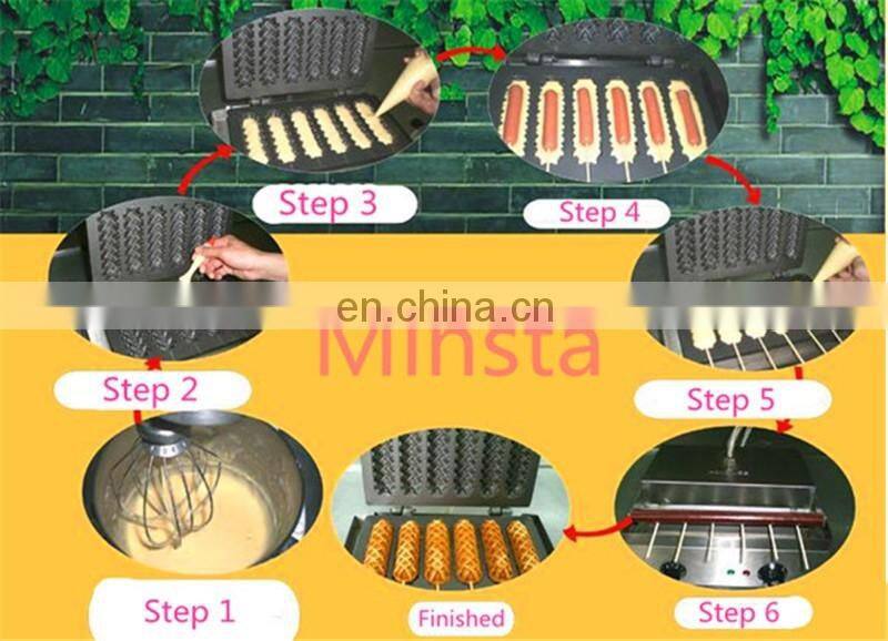 Automatic 3 Flavor Maker Hot Dog High Quality Ice Cream Carts