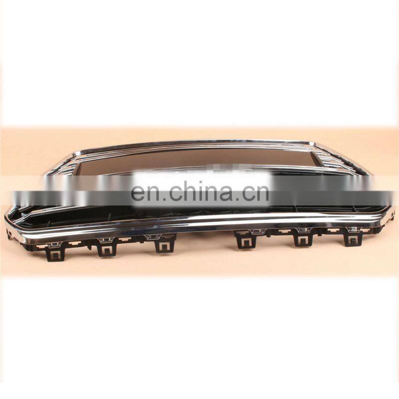 Bumper S5 Decal Bright Black Chrome Radiator Grill Grille Fit 2013-16 for Audi A5 S5