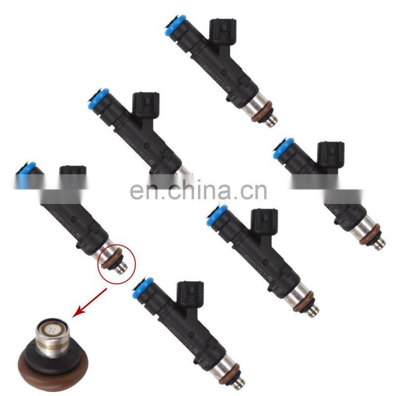6 x 0280158119 Fuel injector Fit For Jeep Dodge Chrysler 3.3L 3.8L