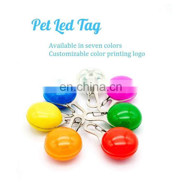 Wholesale Manufacturer More Color Clip Pet Cat Dog Led Tag