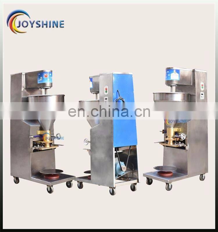 Frequency control fish meat hamburger form machine