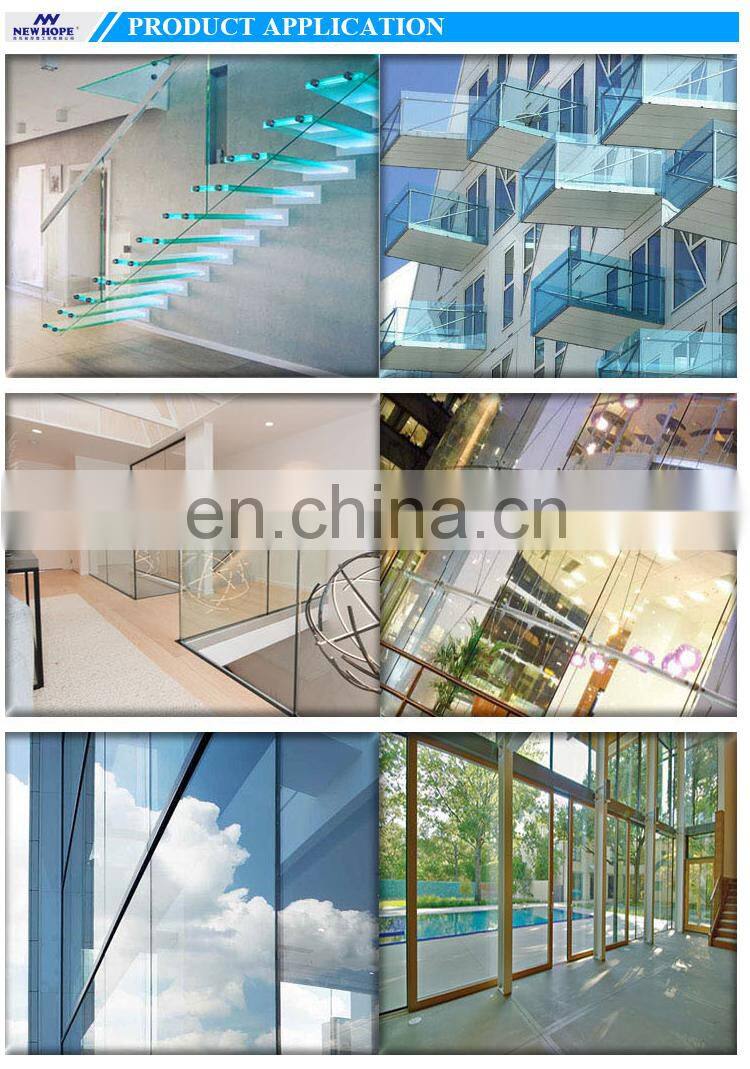 Ultra Clear Toughened Laminated Glass Wall Glass Laminating Autoclave