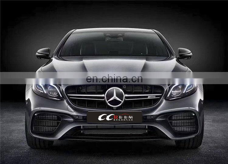 High quality PP material AG E63 stye  body kit for Mercedes Benz E class w213 front bumper rear bumper and side skirts