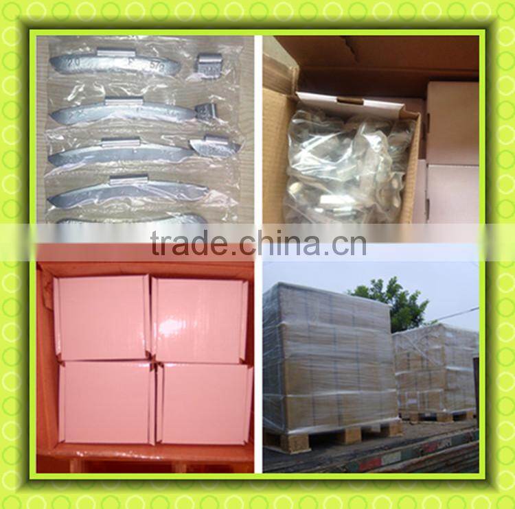 PB uncoated clamp wheel weight/car rim balancer