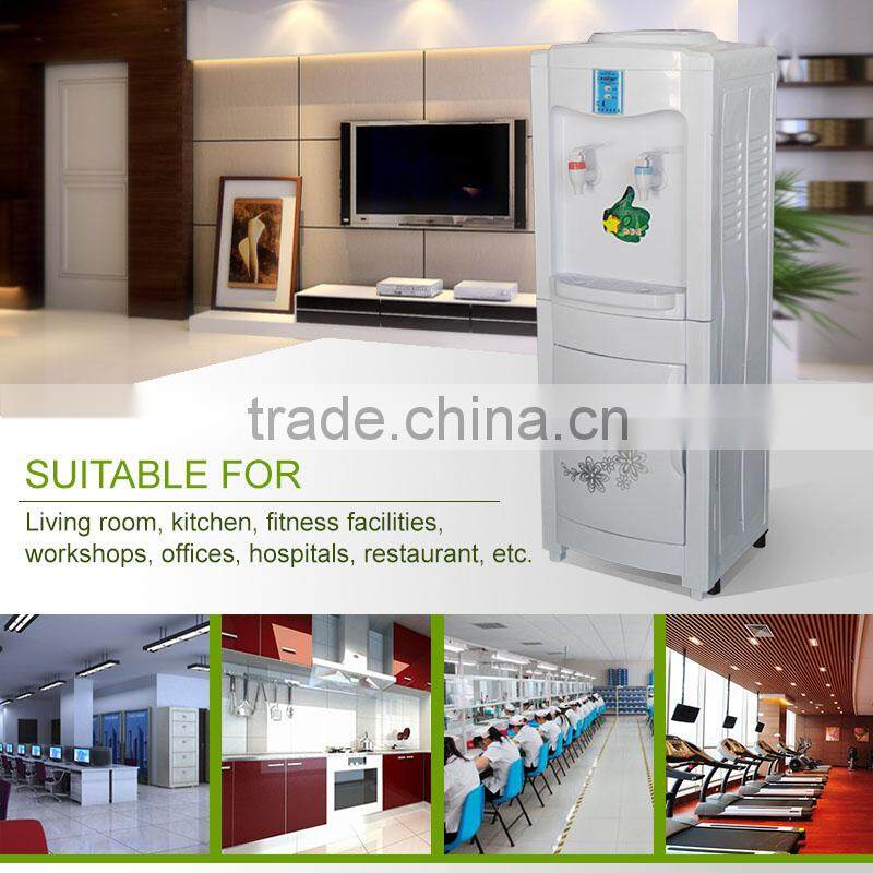 Best price for plastic hot cold water dispenser with cabinet
