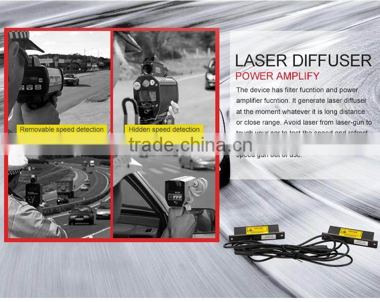NO MORE SPEEDING TICKET anti police radar detector car diffuser with anti laser diffuser