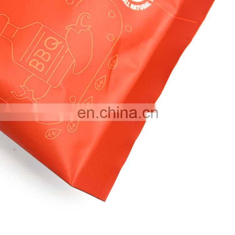 Custom printing cookie packaging bag /biscuit packing pouch /flat sachet for cooky&fries