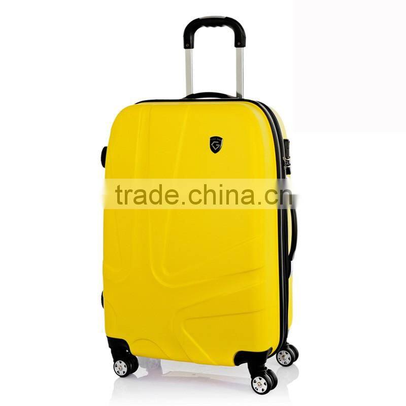 3pcs fashion hard trolley luggage abs high quality