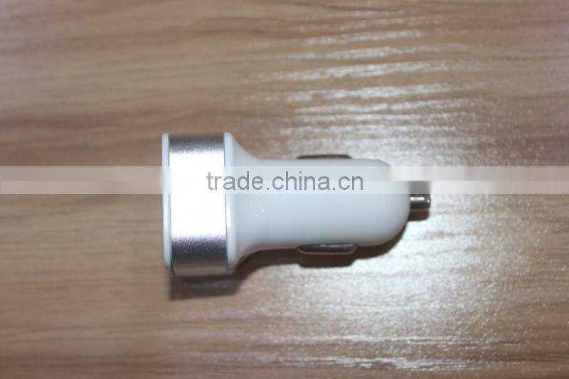 2016 trade show hot sale product square shape 12v dual ports usb car battery charger