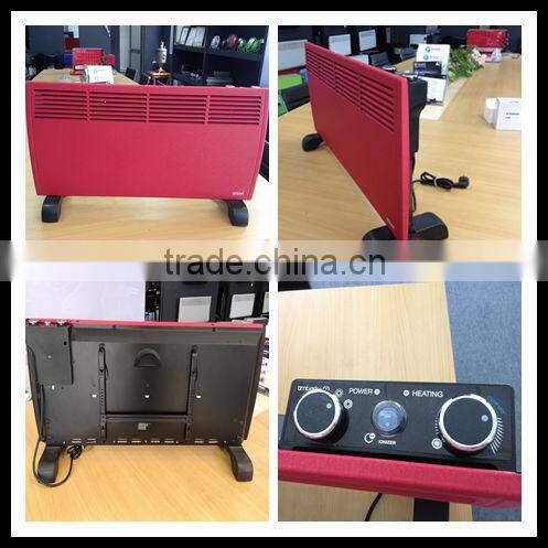 Room heater with LED panel & remote control