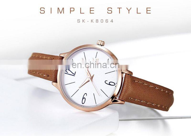 SHENGKE New Fashion Simple Style Temperature Noble Blue Women Watch Men Women Quartz Wristwatches Dropshipping