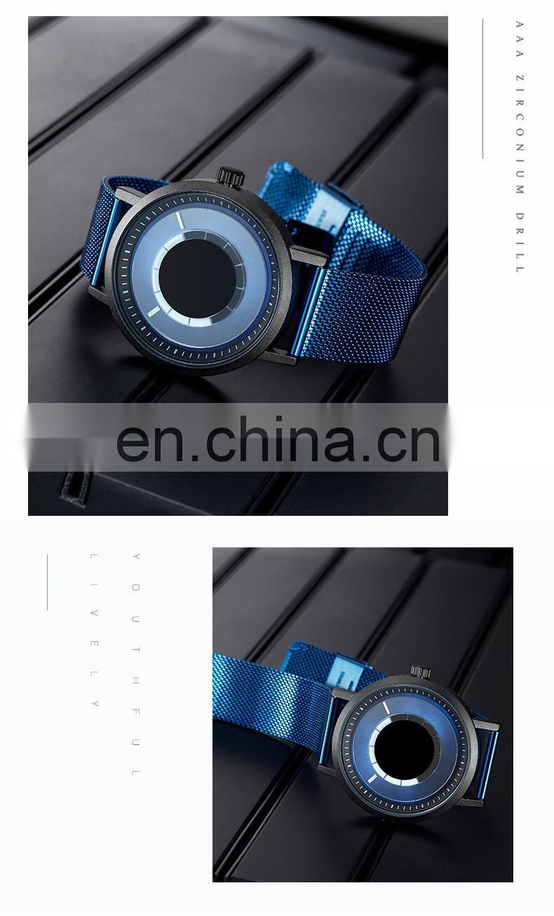 SINOBI Unique Design Rotating Dial Watches S9800G Men Creative Wrist Watch Sliver Gentleman Business Handwatch