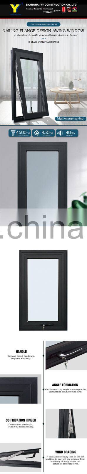 AGGA China Home Aluminum Frame awning window