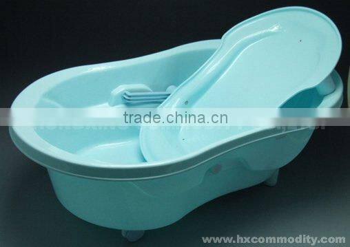 Big new colorful cheap kids plastic bathtub with stand