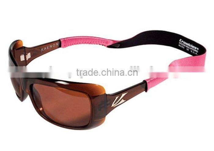 sport sunglass with long neck strap for promotion