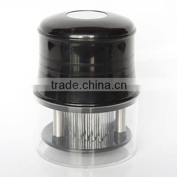 Wholesale kitchen tool 56 Stainless Steel Blades Meat Tenderizer with Cleaning Brush for fast cooking & Time-saving